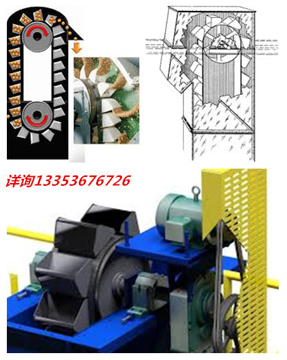 鬥式提升機物料運轉（zhuǎn）軌跡
