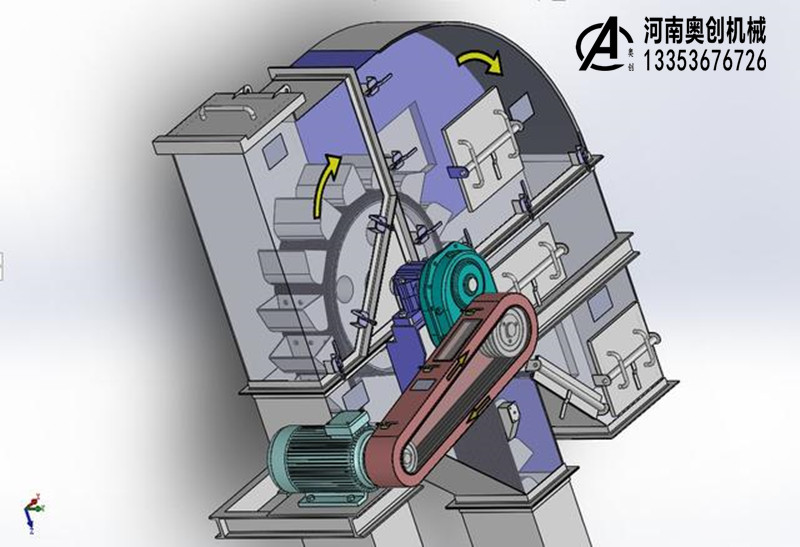 鬥（dòu）式提升（shēng）機機（jī）頭運轉圖