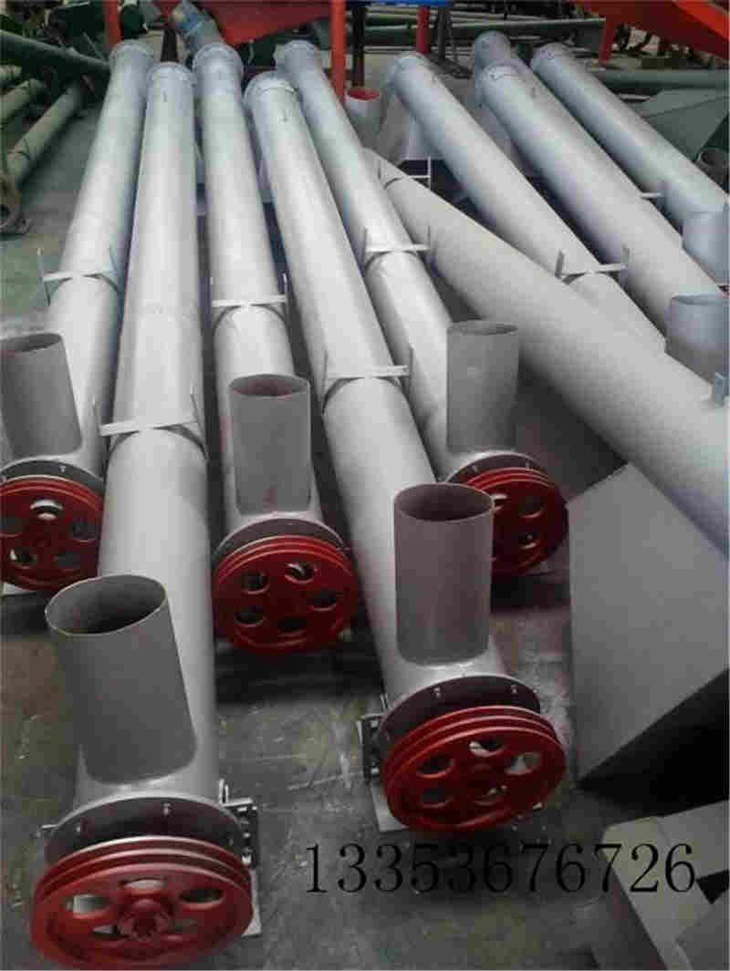 汙泥（ní）處理廠無軸螺旋輸送機1