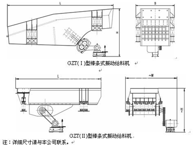 棒（bàng）條篩結構圖紙