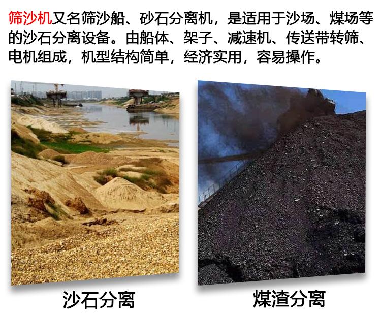 滾筒篩（shāi）沙機的應用